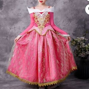 Girl's Sleeping Beauty Aurora costume sz 12